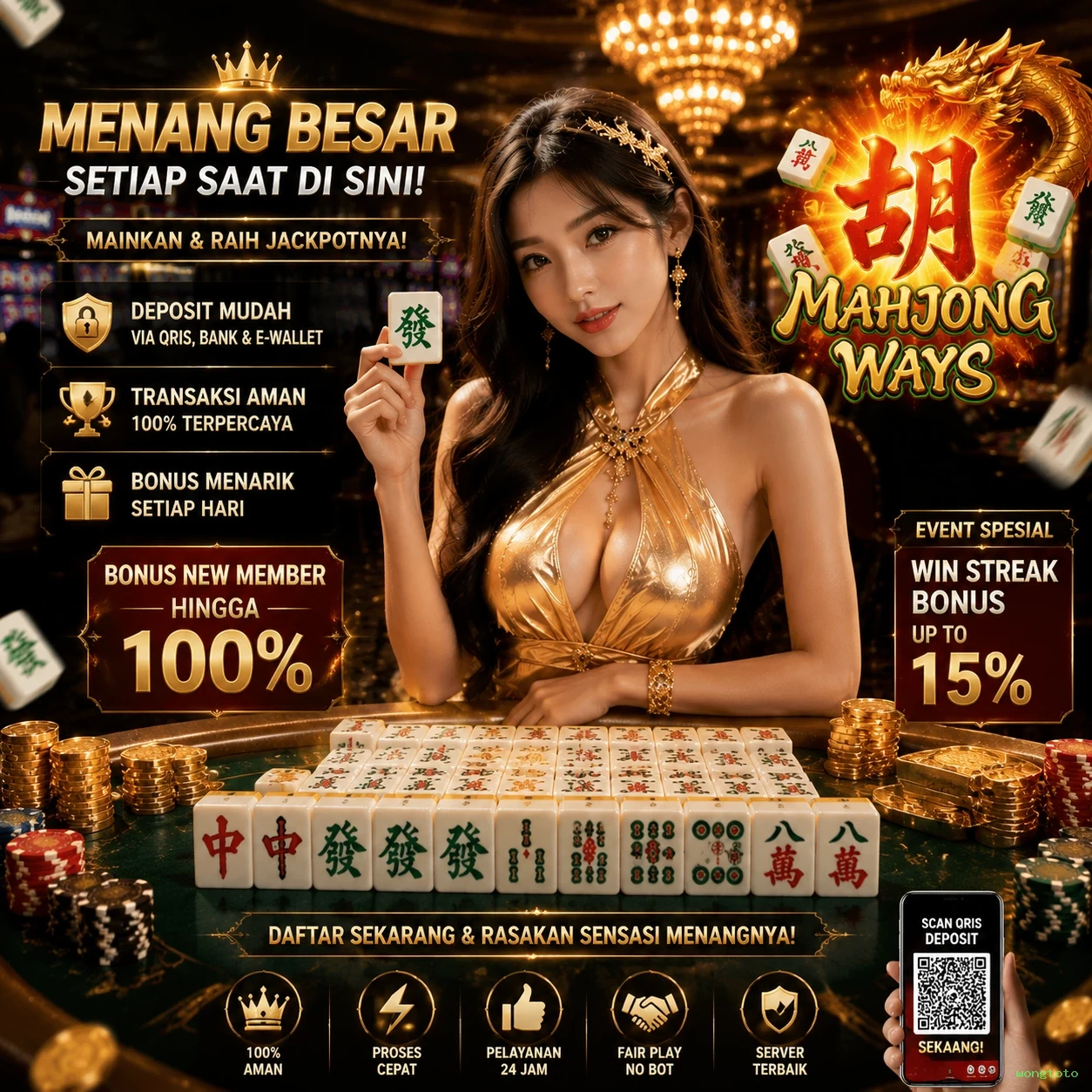 Berbagai Jenis Permainan yang Tersedia di wongtoto